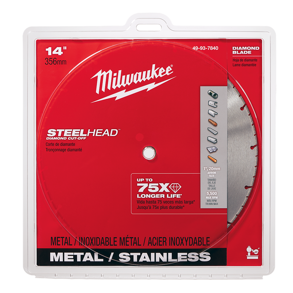 350MM (14") STEELHEAD™ Diamond Cut-Off Blade