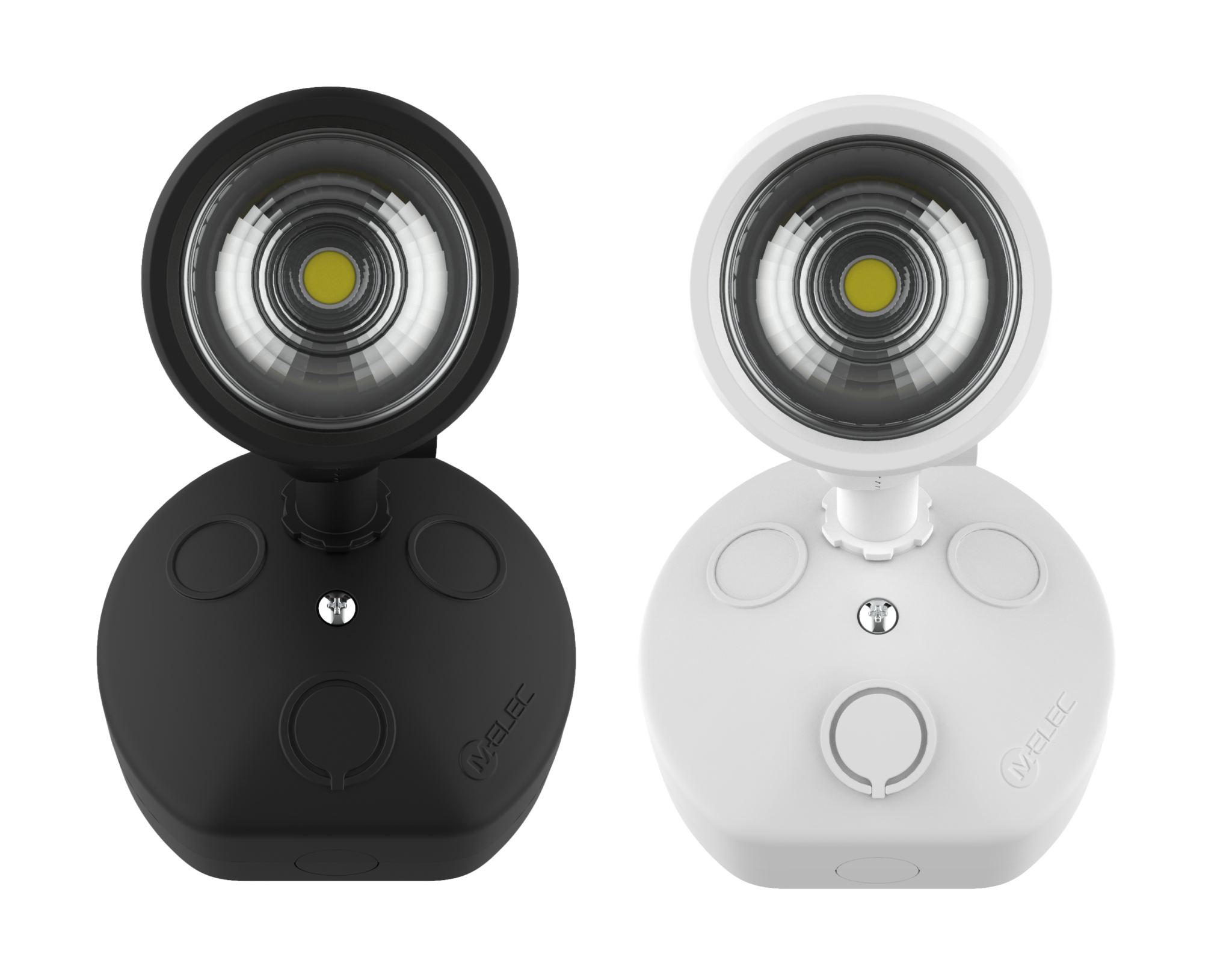 Melec 12W Single-Head Spotlight White