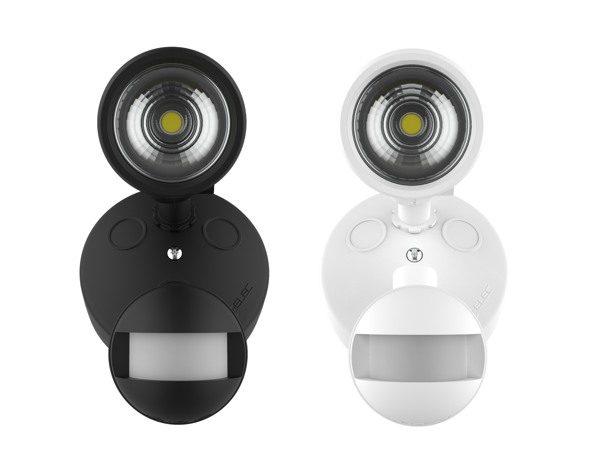 Melec 12W Single-Head Spotlight With Sensor White