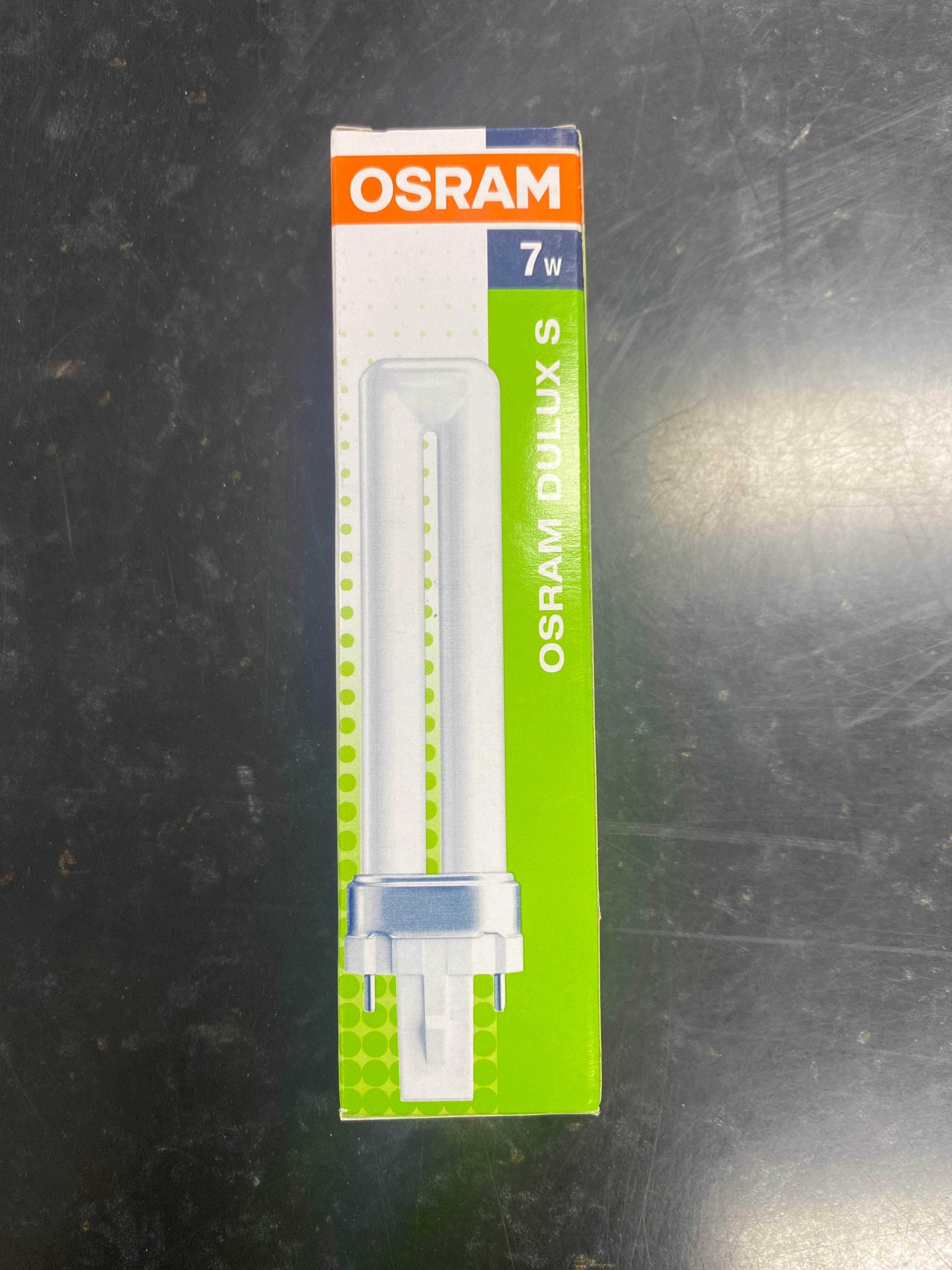 OSRAM DULUX S/E 7W 840 is a 4-pin compact fluorescent