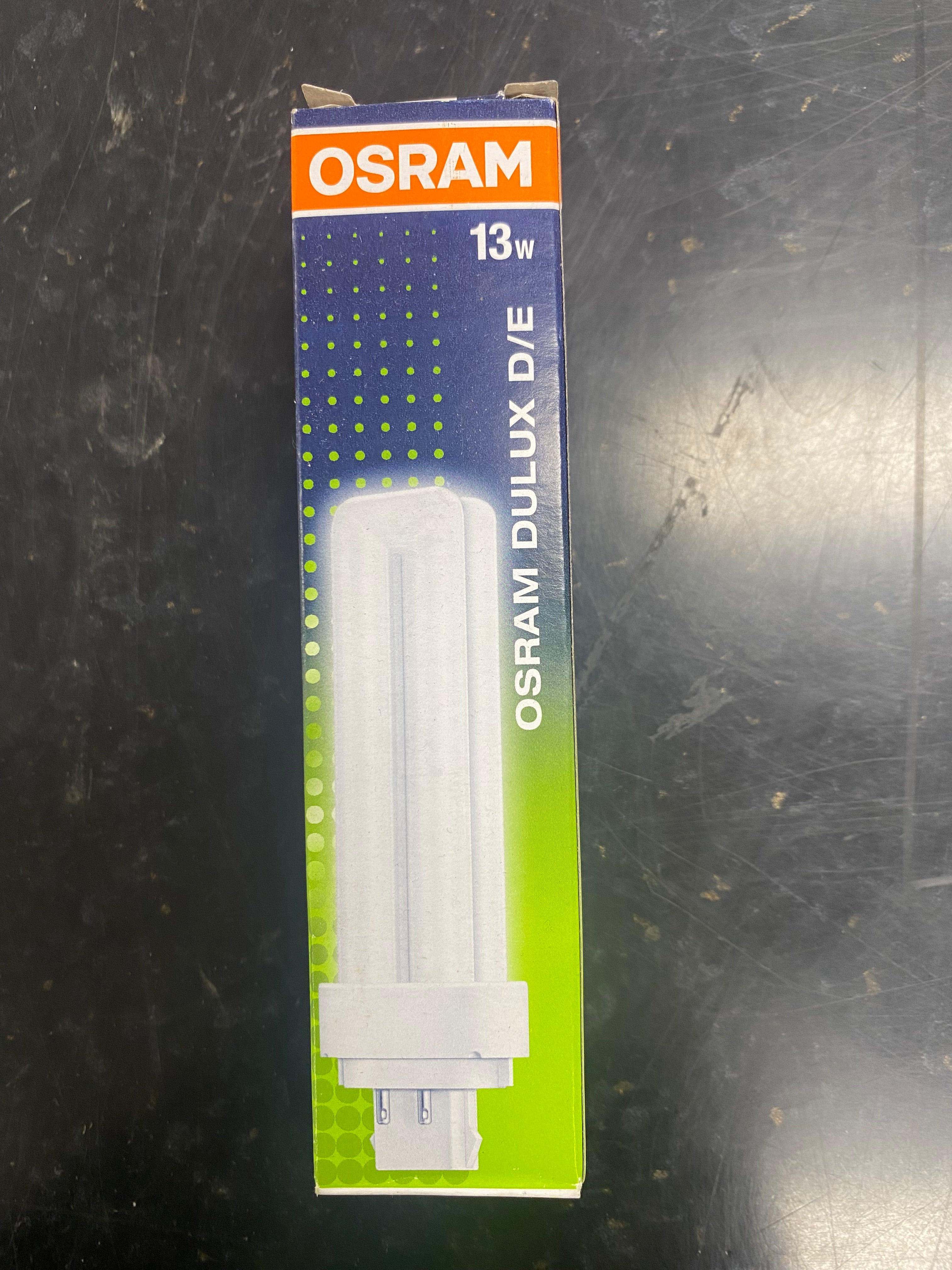 Osram 13-watt, 4-pin compact fluorescent lamp (CFL)