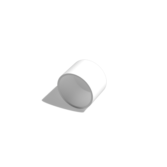 Communications End Caps Heavy Duty White