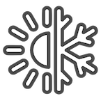HVAC + Supplies Collection - Sun/snowflake motif - Switched-On Electrical Supplies, Tumut - Snowy Valley, Snowy Mountains and farther afield in the Electrical and Industrial associated fields.