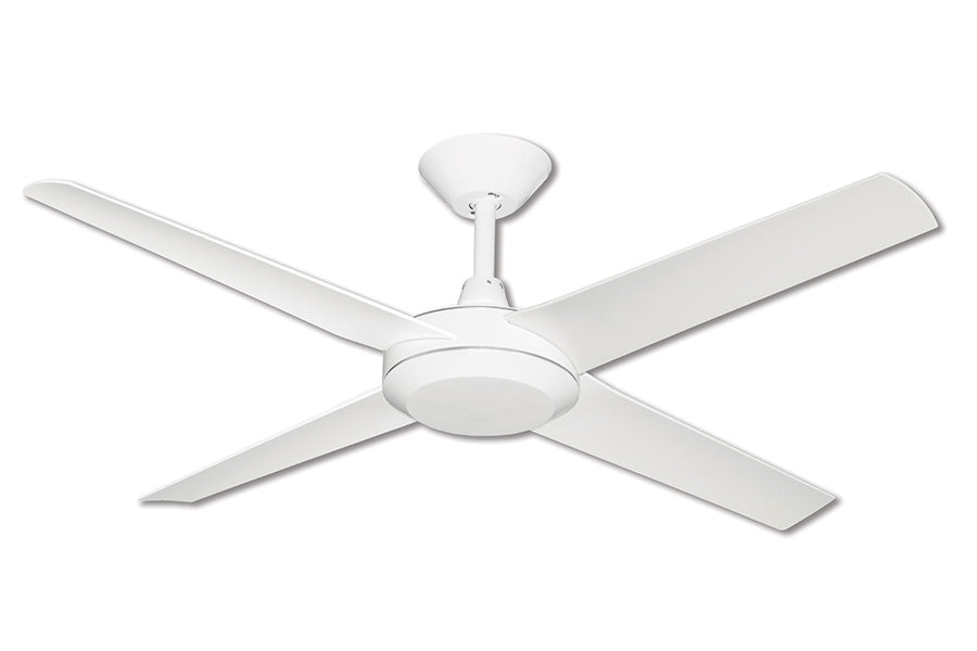 CONCEPT AC CEILING FAN WHITE C500 — Switched on electrical supplies
