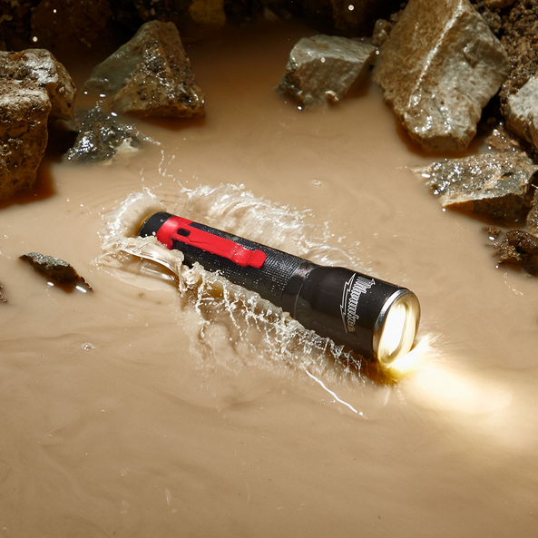 milwaukee 325l focusing flashlight 210721 for Milwaukee.. 325-Lumen LED : Tools & Home Improvement beam flashlights removable metal clip attaches to chest or pant pockets for quick storage and access Focusing Flashlight